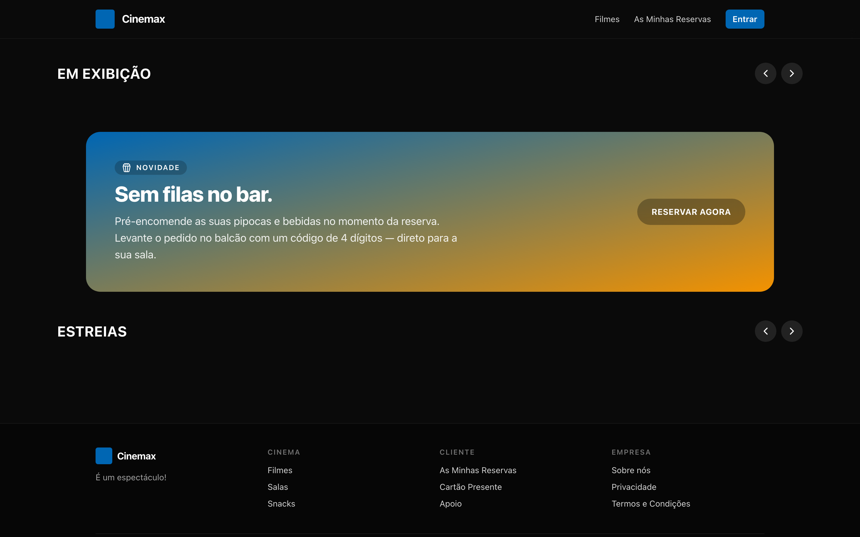 Cinemax — new site
